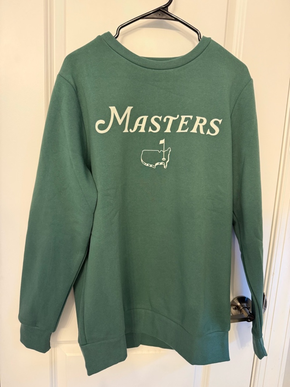 Masters Green Graphic Crewneck Sweatshirt - 2026 Brand NEW